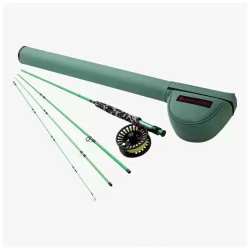 Redington Fly Fishing Combo Kit 580-4 Minnow Outfit with Crosswater Reel 5 Wt 8-Foot 4pc